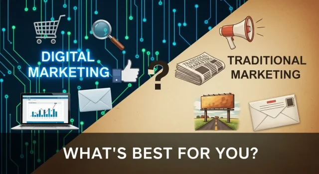 Digital Marketing vs Traditional Marketing