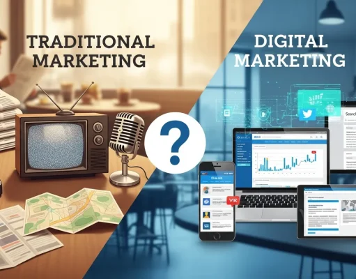 How Is Digital Marketing Different From Traditional Marketing? Digital Marketing Different From Traditional Marketing