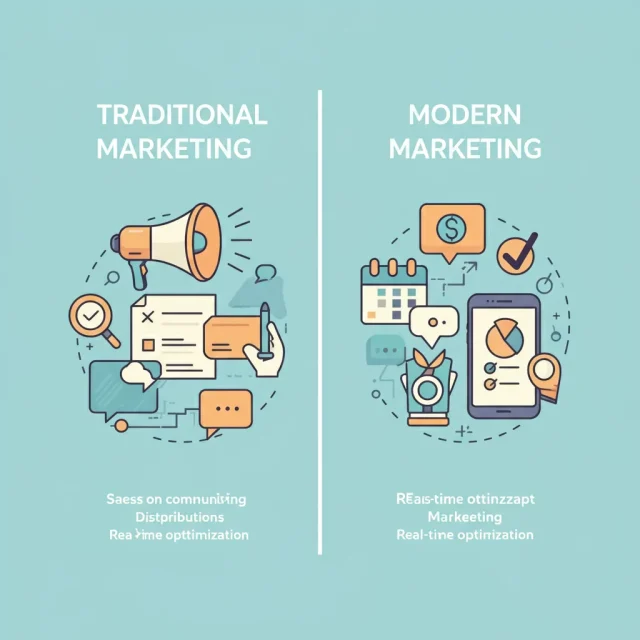 Traditional vs Modern Marketing