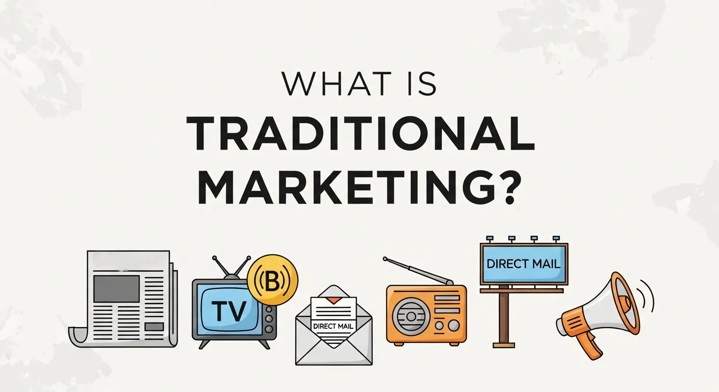 Definition of traditional marketing methods