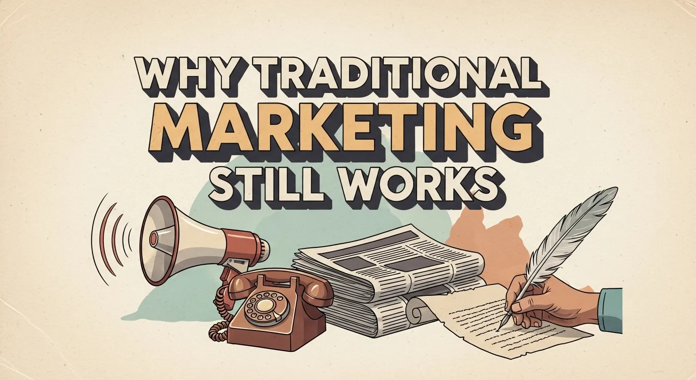 Why traditional marketing remains effective for business growth