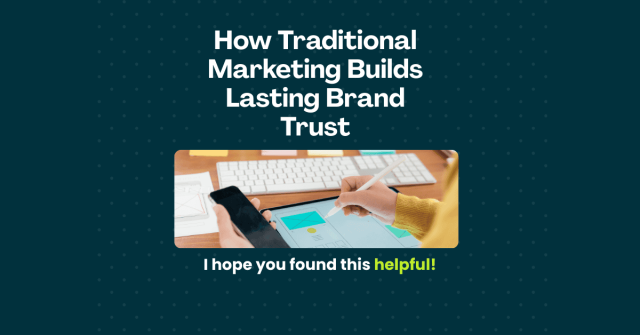 Traditional Marketing