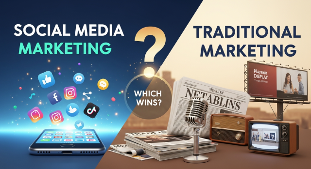 Social Media Marketing vs Traditional Marketing