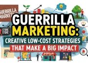 Guerrilla Marketing Creative Low-Cost Strategies That Make a Big Impact Examples of guerrilla marketing showing creative, low-cost strategies that make a big impact and boost brand visibility