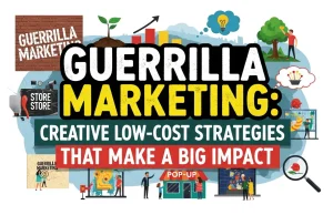 Guerrilla Marketing Creative Low-Cost Strategies That Make a Big Impact Examples of guerrilla marketing showing creative, low-cost strategies that make a big impact and boost brand visibility