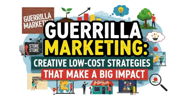 Guerrilla Marketing Creative Low-Cost Strategies That Make a Big Impact Examples of guerrilla marketing showing creative, low-cost strategies that make a big impact and boost brand visibility