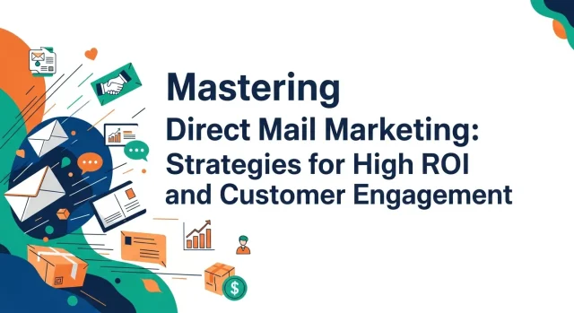 Direct mail marketing strategies focused on high ROI and customer engagement