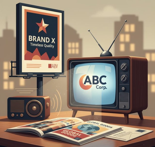 traditional advertising strategy