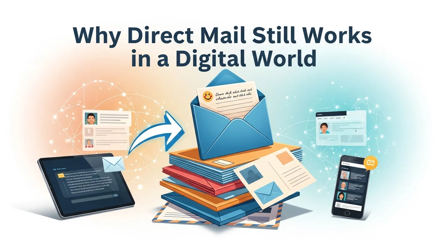 Why direct mail marketing is still effective in a digital world