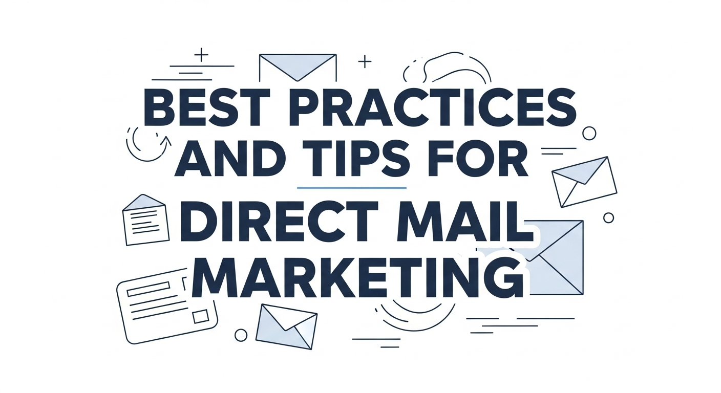 Key tips and best practices to improve direct mail marketing results
