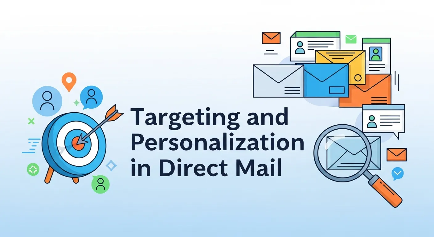 Personalized direct mail marketing campaigns using audience targeting data