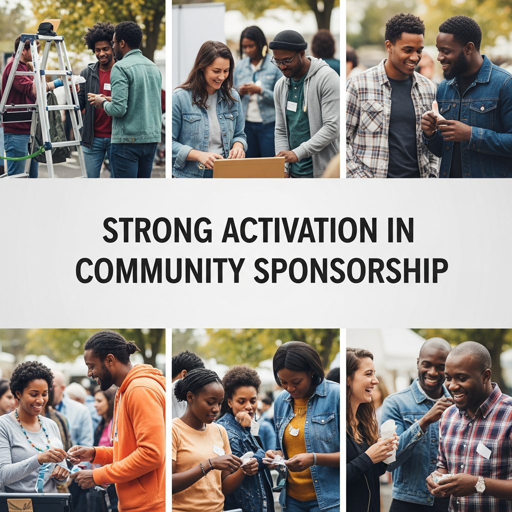 Activation in community sponsorship marketing