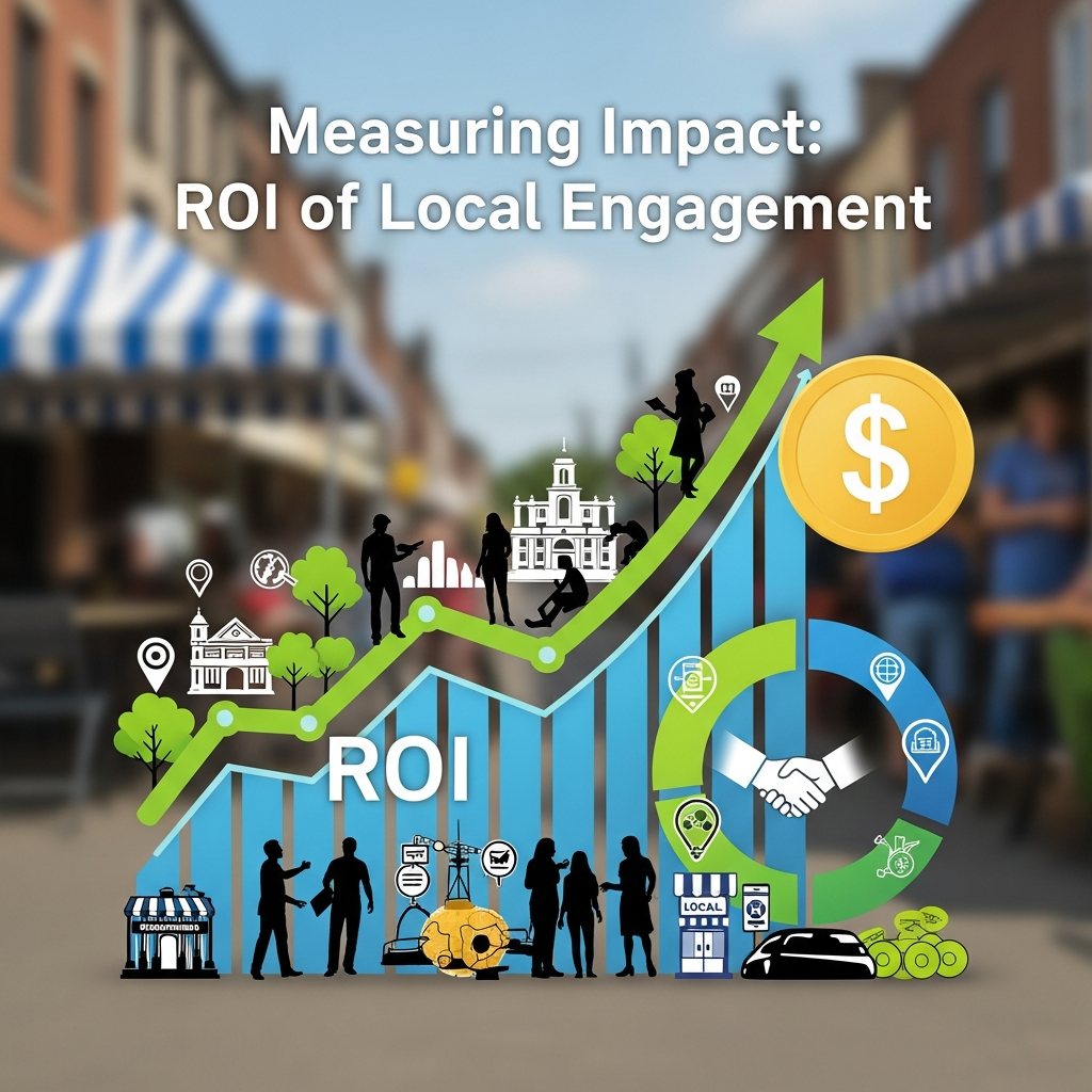 Tracking ROI from local community engagement efforts