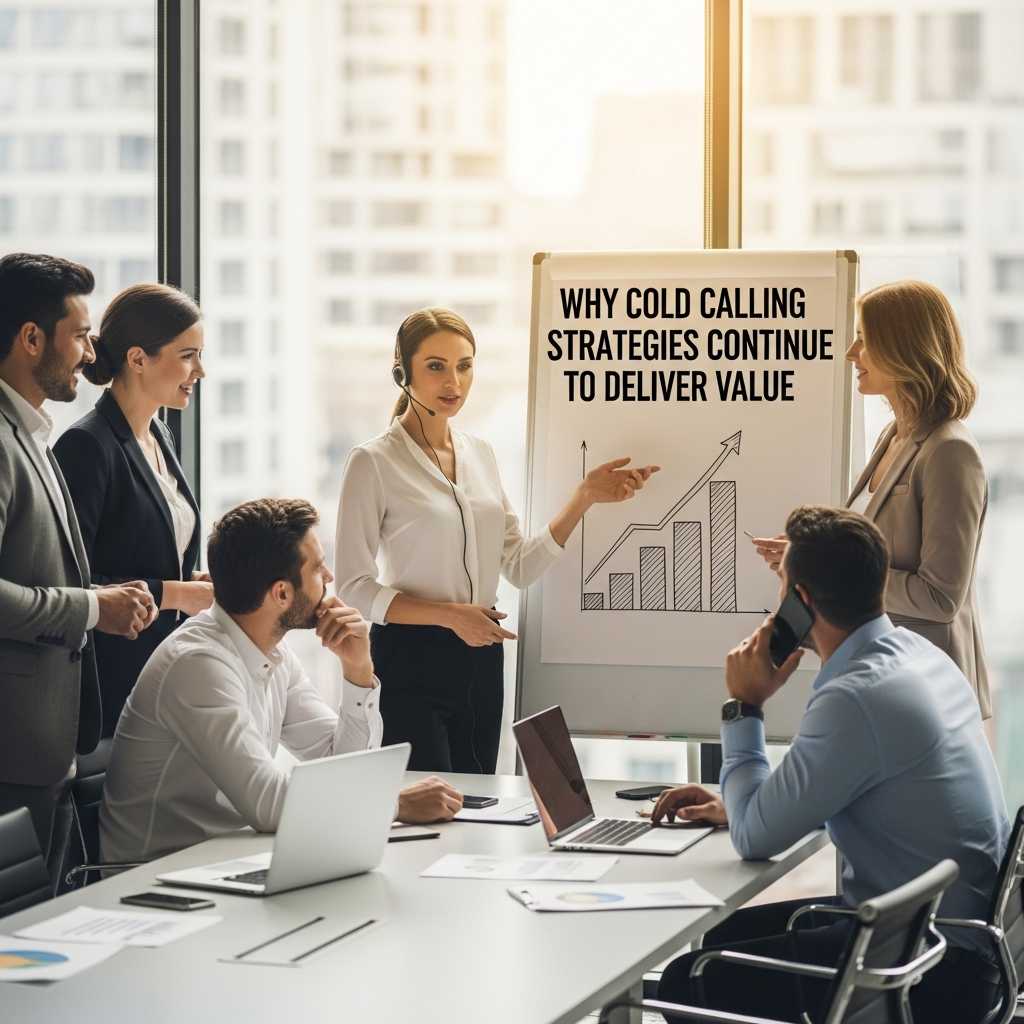 Cold calling for sales conversions