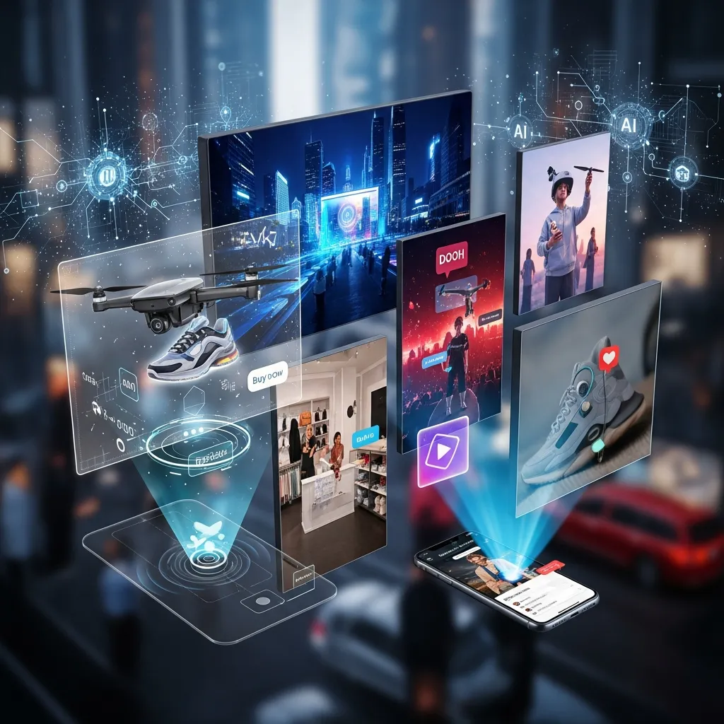 Hybrid and modern advertising methods