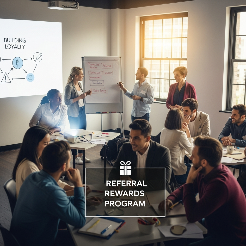 Workshops and referral loyalty programs