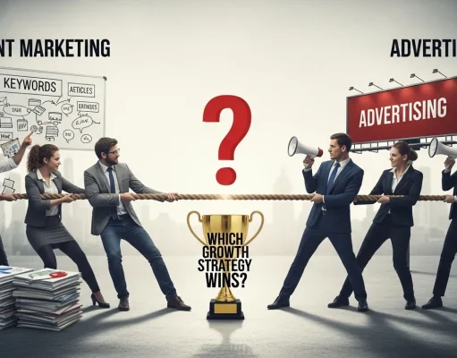 Content Marketing vs Advertising: Which Growth Strategy Wins? Content Marketing vs Advertising