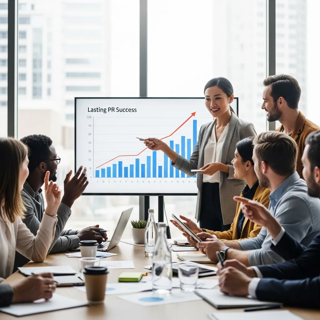 Long-term brand PR success
