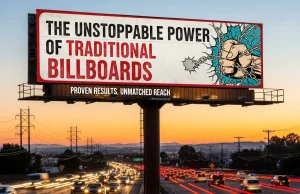 The Unstoppable Power of Traditional Billboards Traditional Billboard Advertising