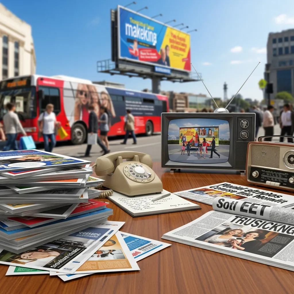 Traditional marketing channels