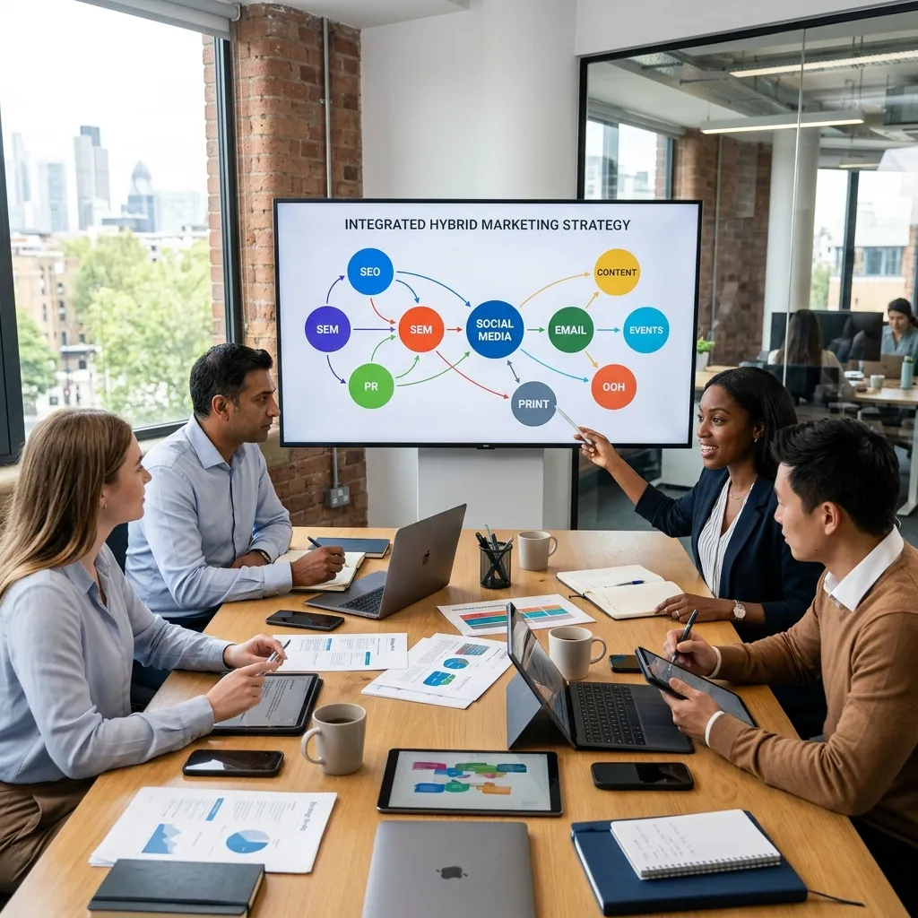 Building a hybrid marketing strategy