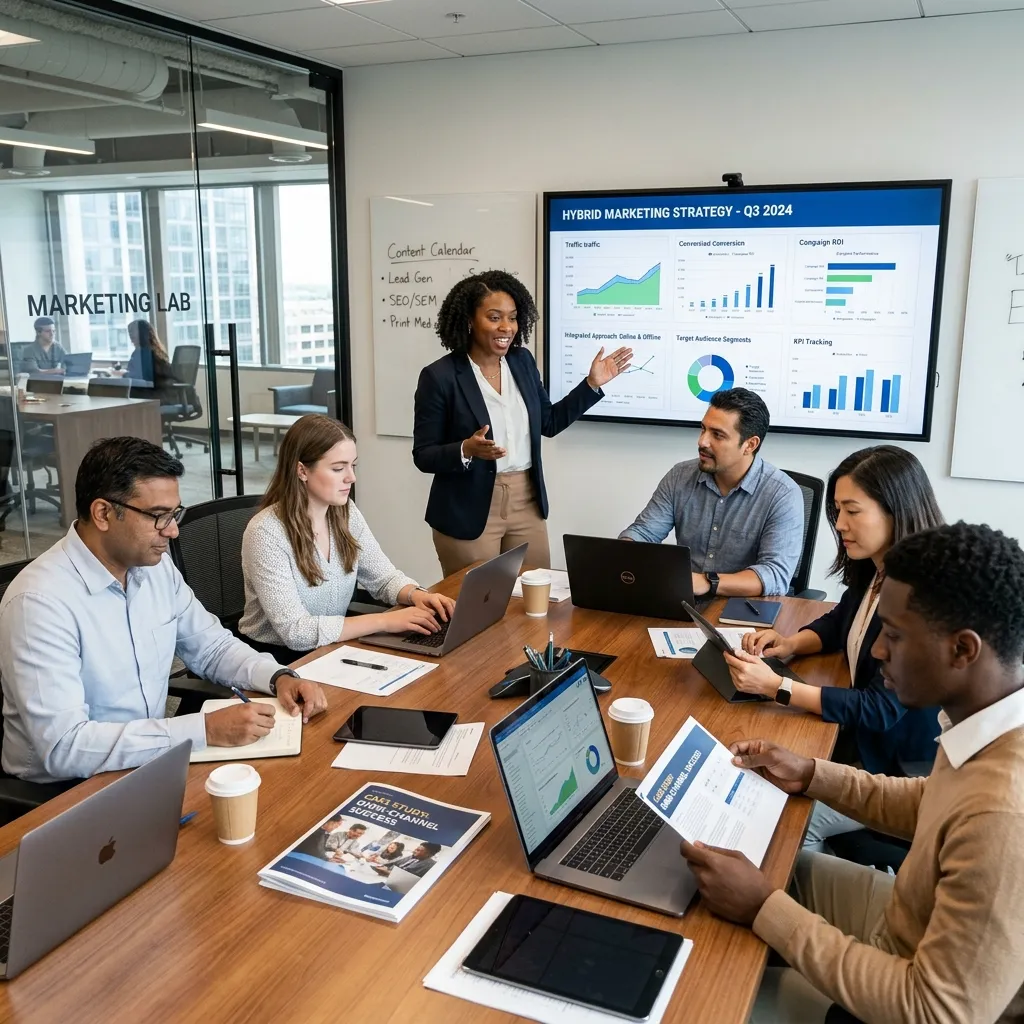 Case studies of hybrid marketing strategy in action