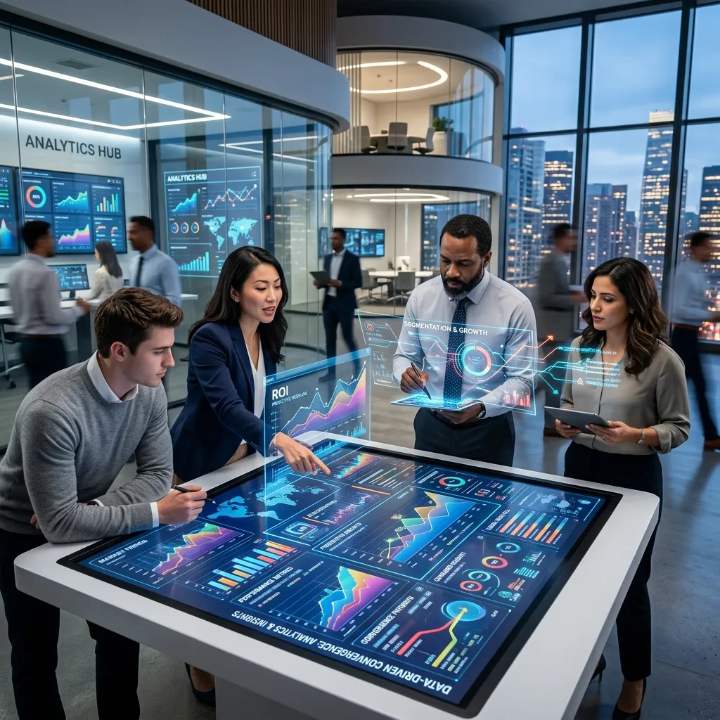 Convergence marketing analytics dashboard