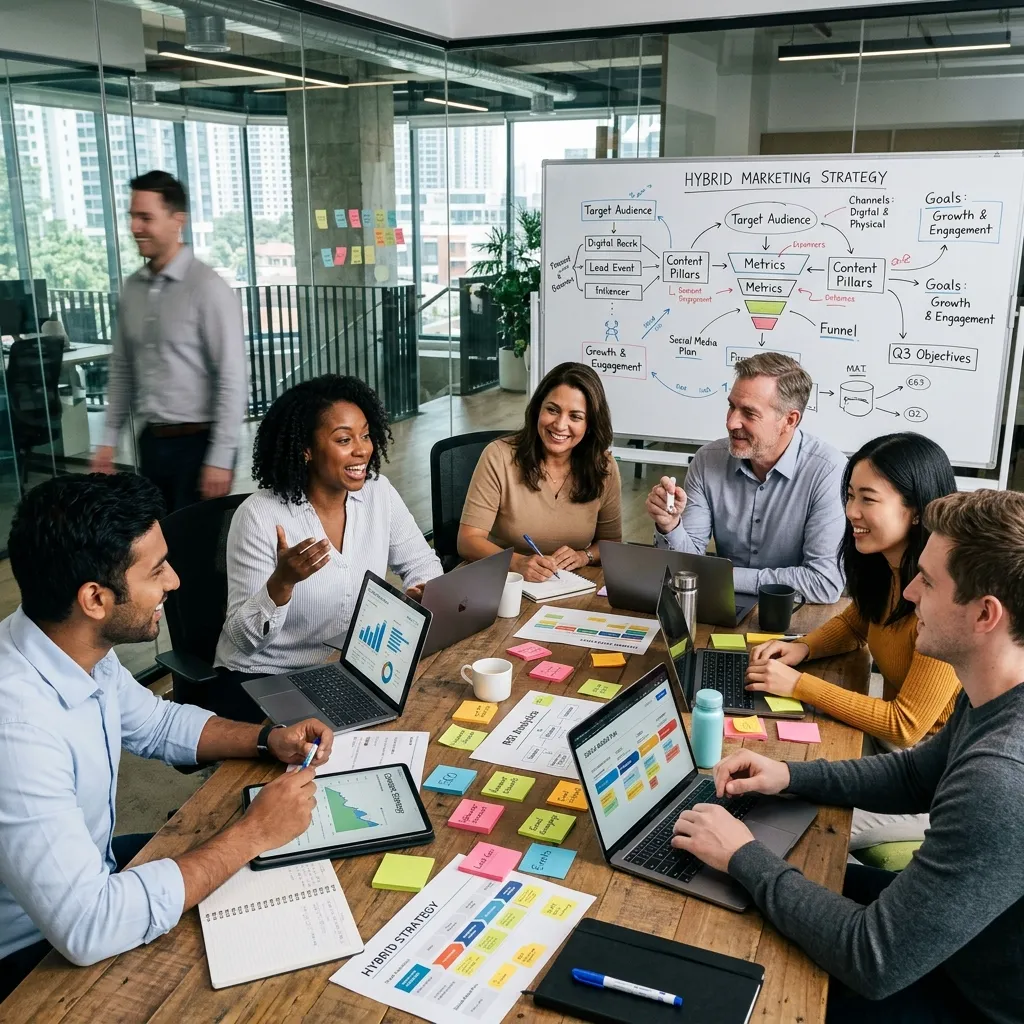 Creating a hybrid marketing strategy