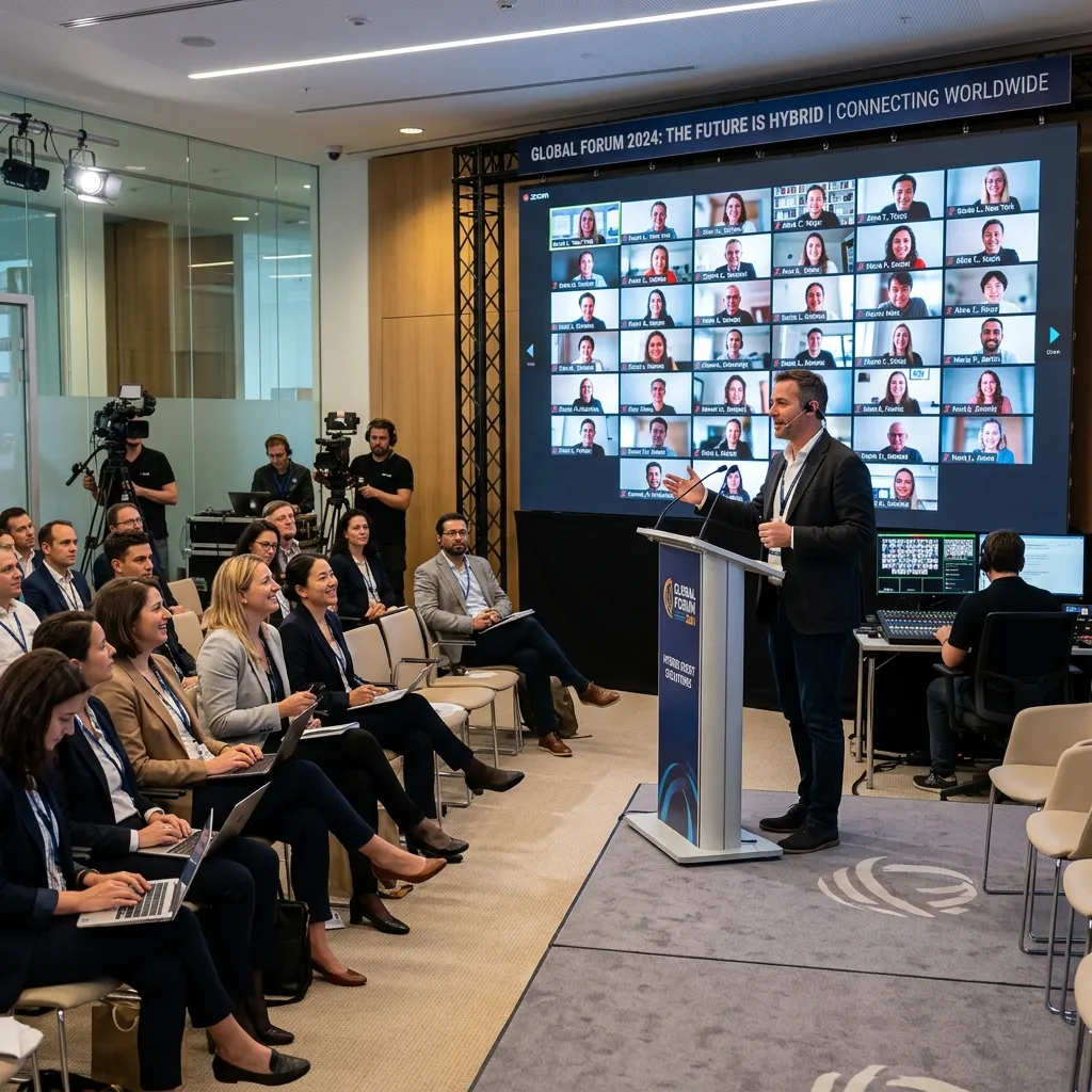 Definition of hybrid event marketing