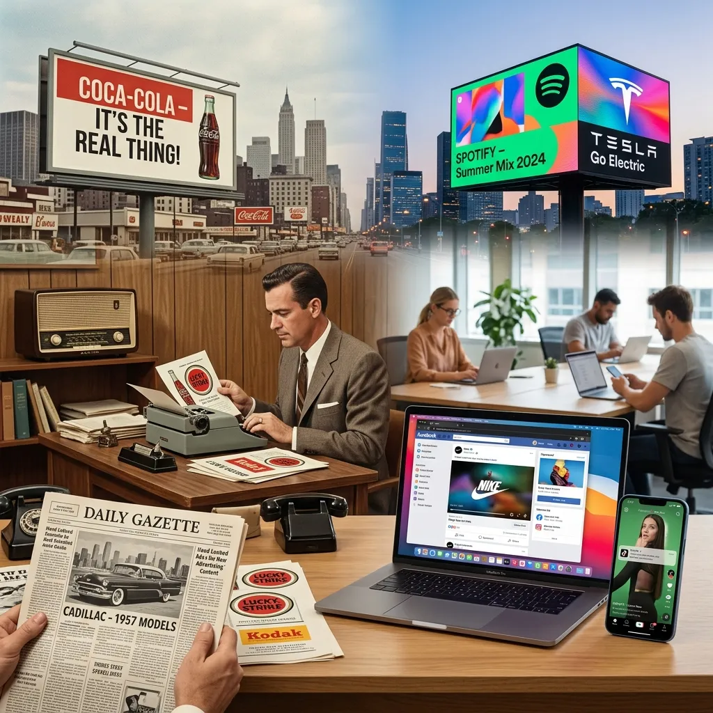 Evolution from traditional to hybrid advertising