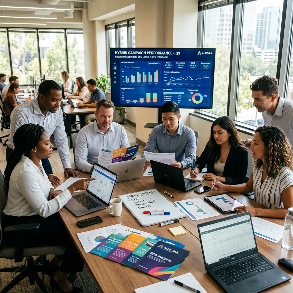 Explanation of hybrid marketing model