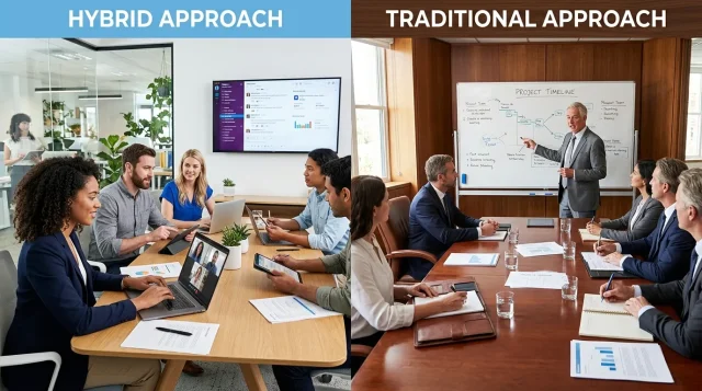 Hybrid Approach vs Traditional Approach Hybrid Approach vs Traditional Approach