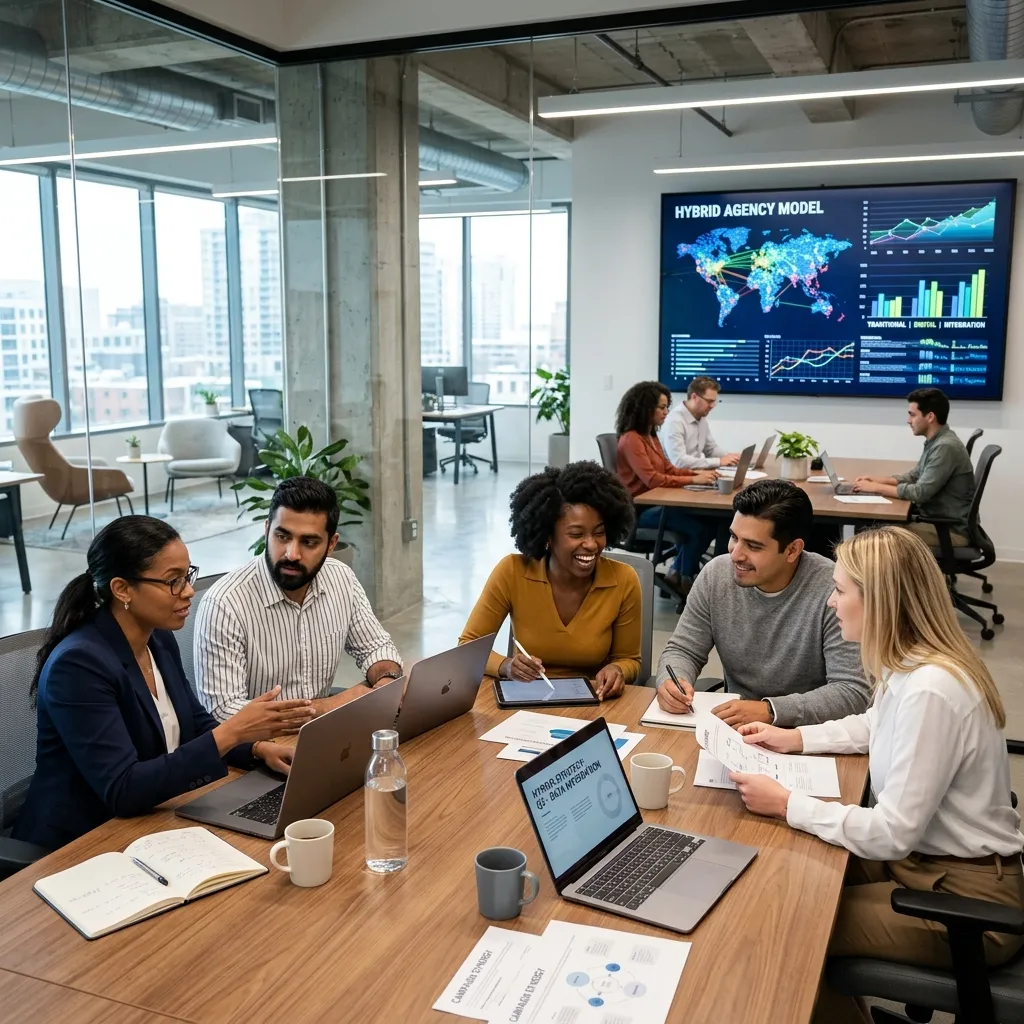 Hybrid agency model evolution