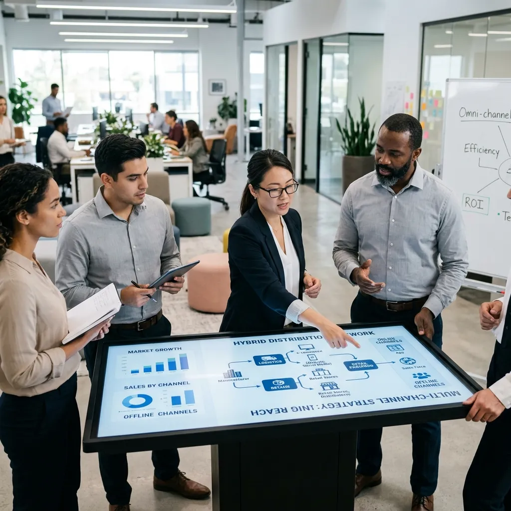 Hybrid distribution channel benefits