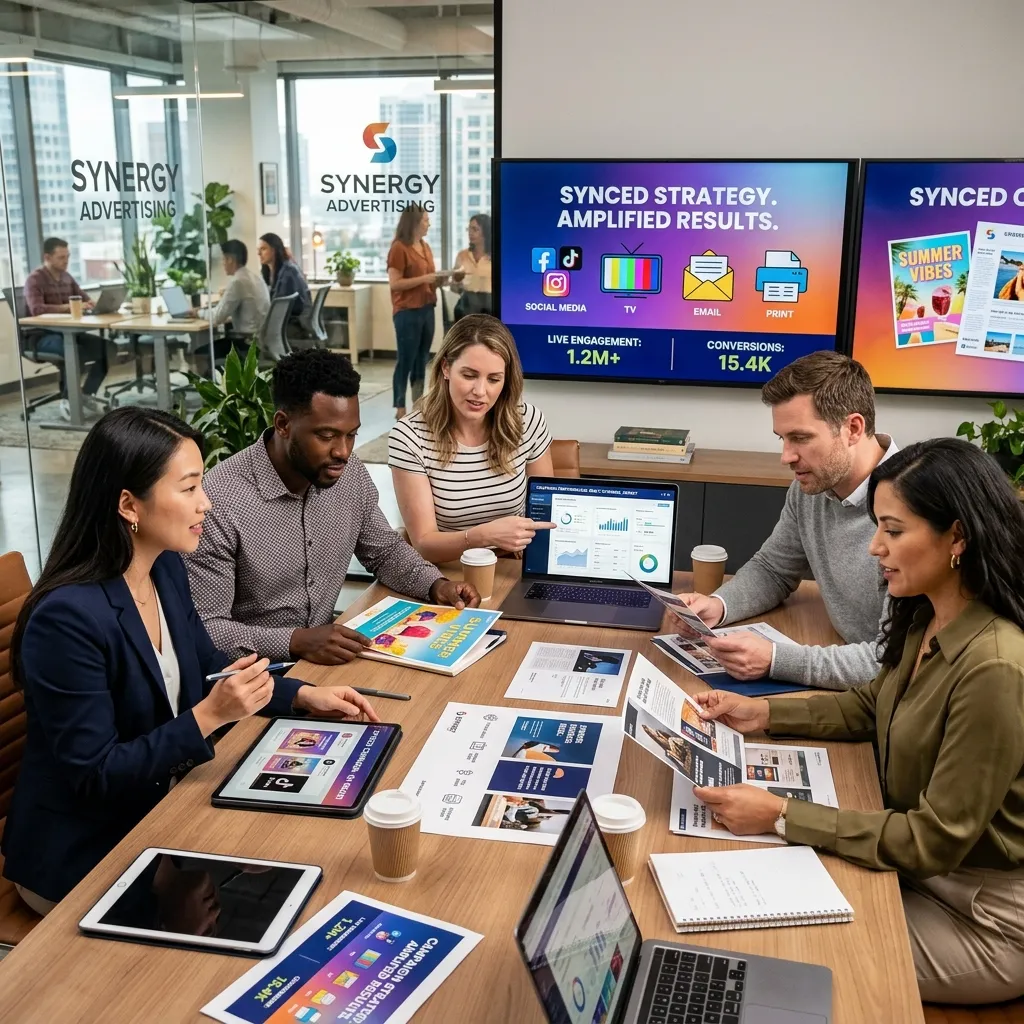 Integrated advertising campaign benefits