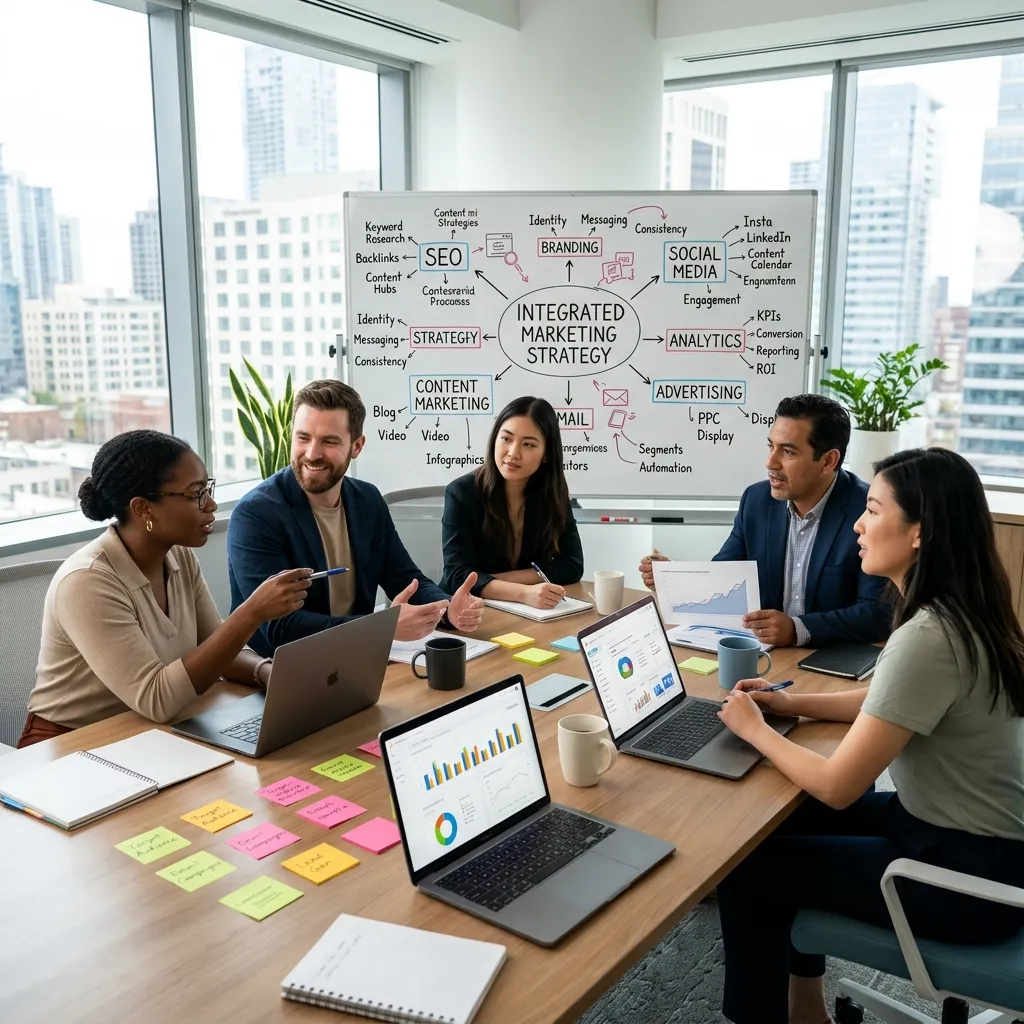 Integrated marketing strategy components