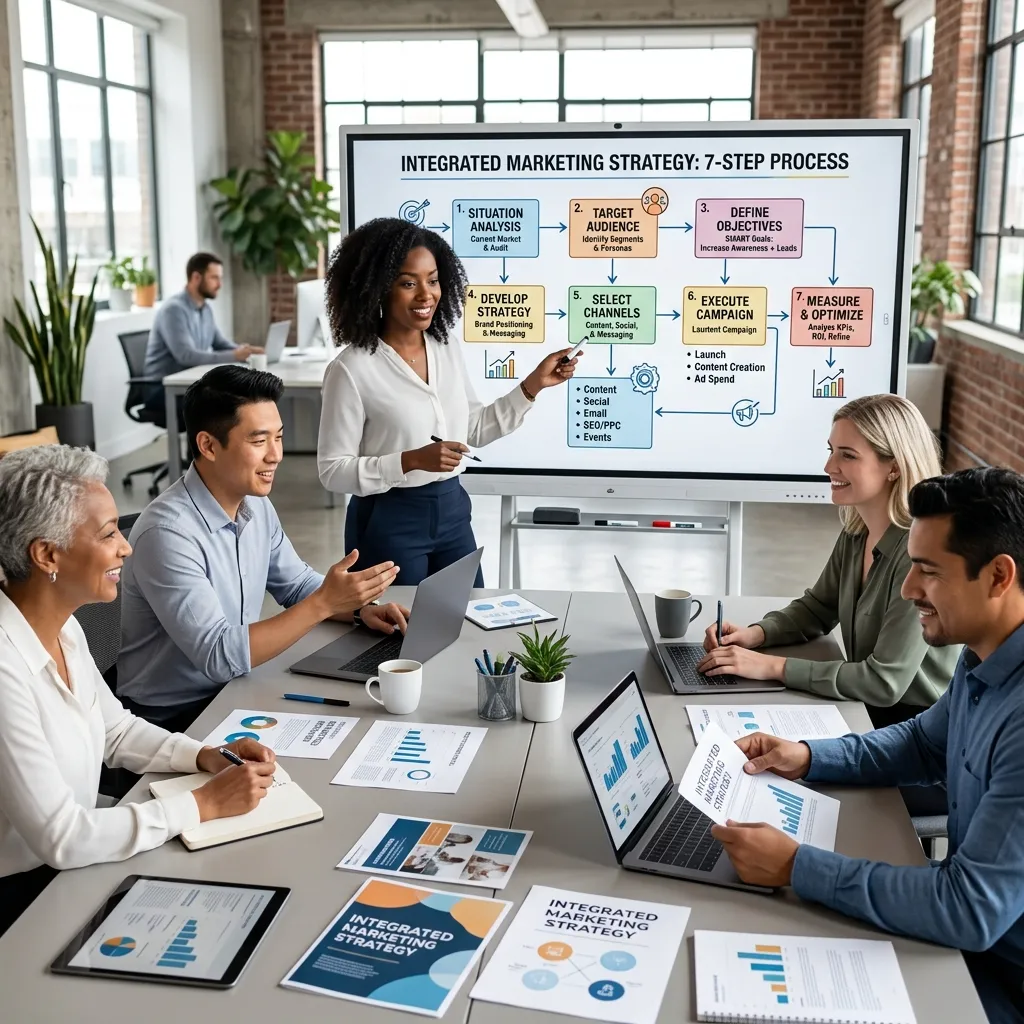 Integrated marketing strategy process
