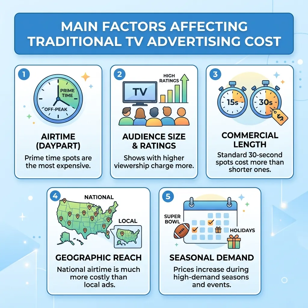 Traditional TV Advertising Cost