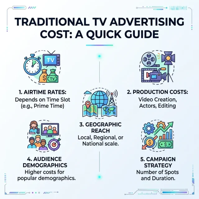 Traditional TV Advertising Cost A Complete Guide for Businesses Traditional TV Advertising Cost