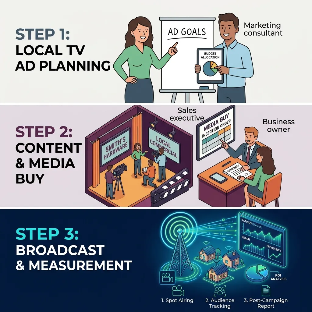How Traditional Local TV Advertising Works