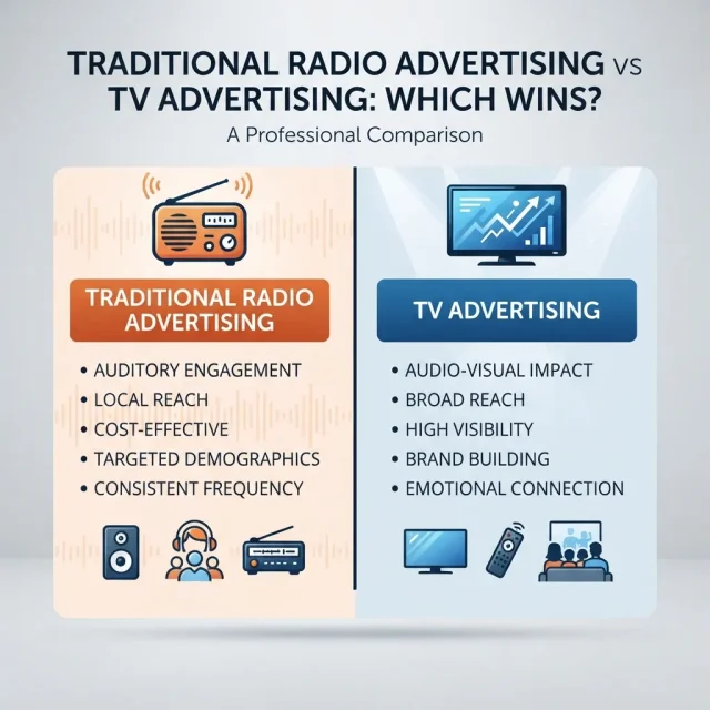Traditional Radio Advertising Traditional Radio Advertising vs TV Advertising