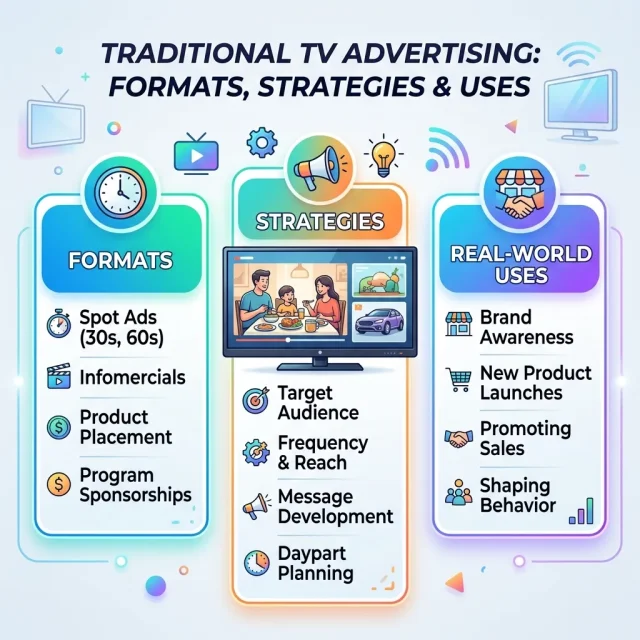 traditional TV advertising examples