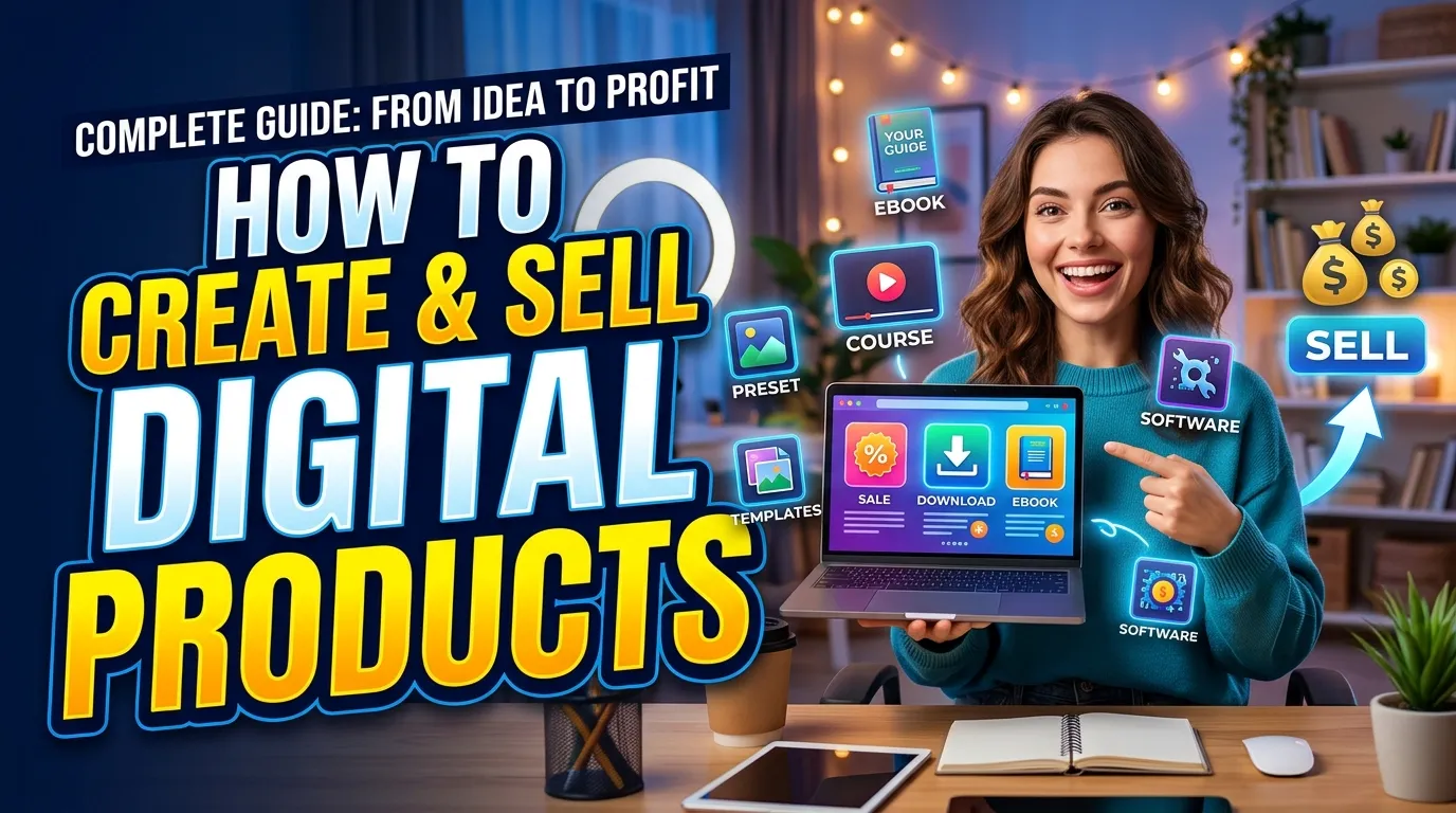How to Create and Sell Digital Products