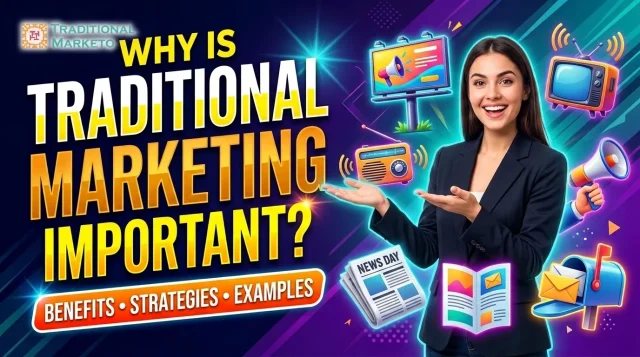Why Is Traditional Marketing Important Benefits, Strategies, and Examples Why Is Traditional Marketing Important Benefits, Strategies, and Examples